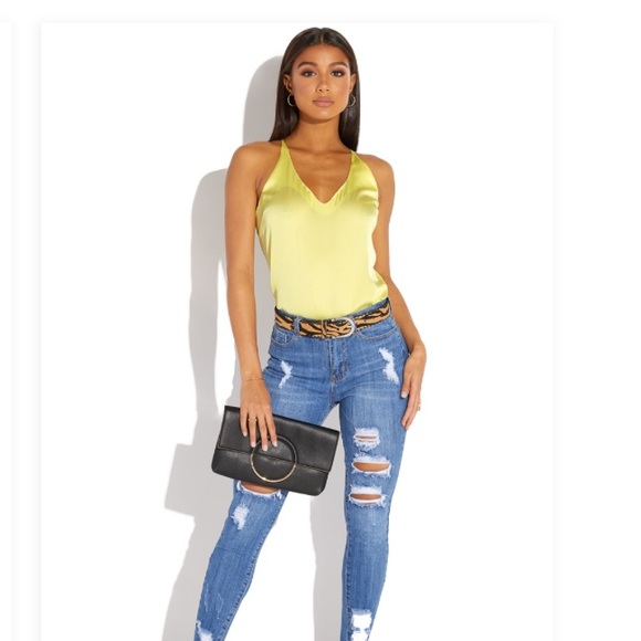 Ties in back tank top! - Picture 2 of 4